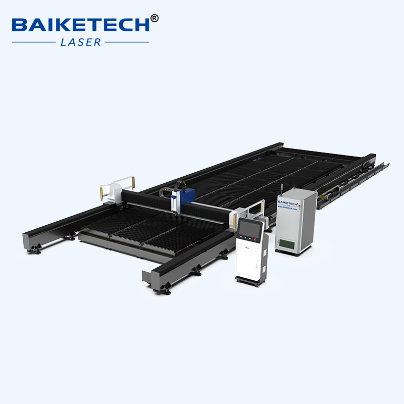GR3200-12 6KW【FOB】6KW Large Format Single Platform Fiber Laser Cutting Machine for Sheet Metal Construction Automotive Advertising